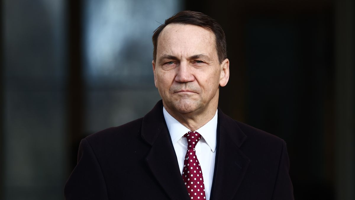 Foreign Affairs Minister of Poland Radoslaw Sikorski
at the foreign ministers meeting in Warsaw, Poland on November 19, 2024. (Photo by Jakub Porzycki/NurPhoto via Getty Images)