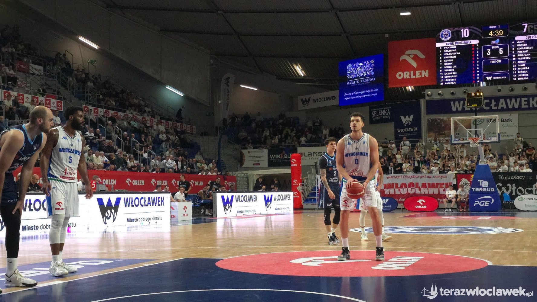 Anwil Włocławek przegrał z CSO Voluntari po zaciętym meczu