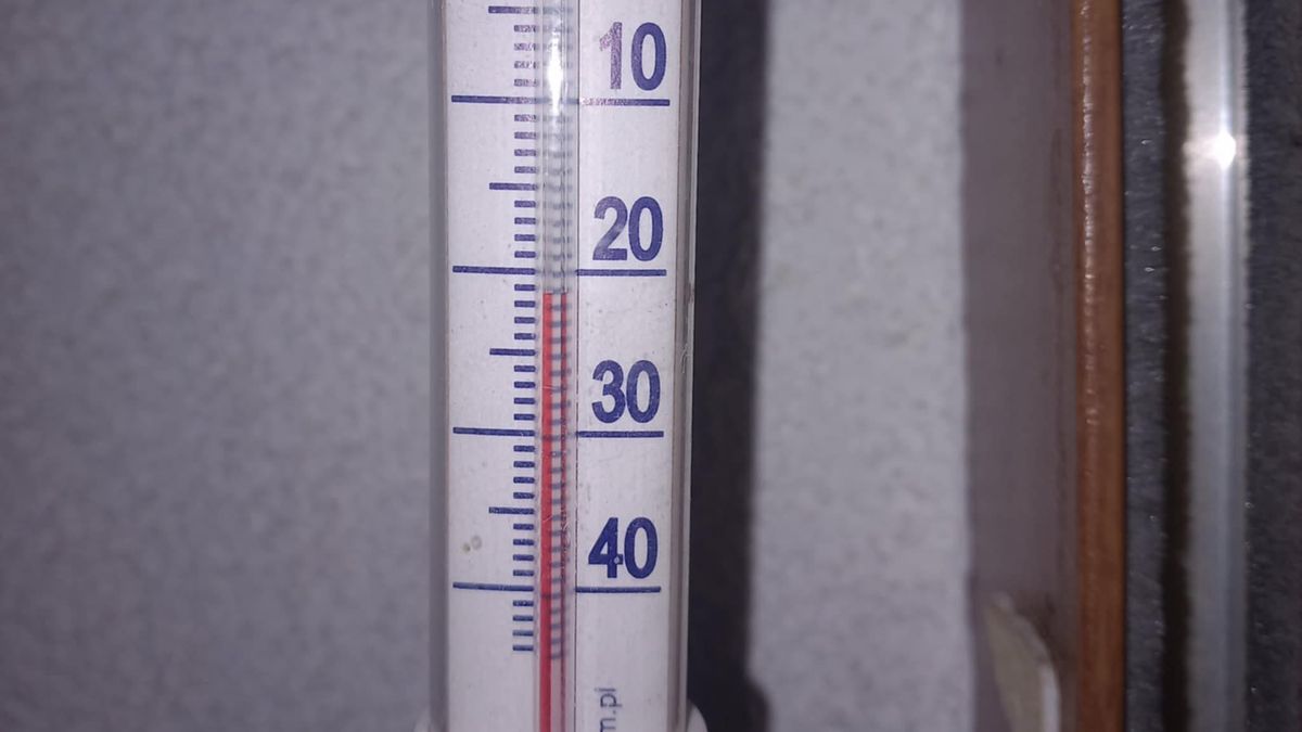 -21 stopni Celsjusza w Bieszczadach.