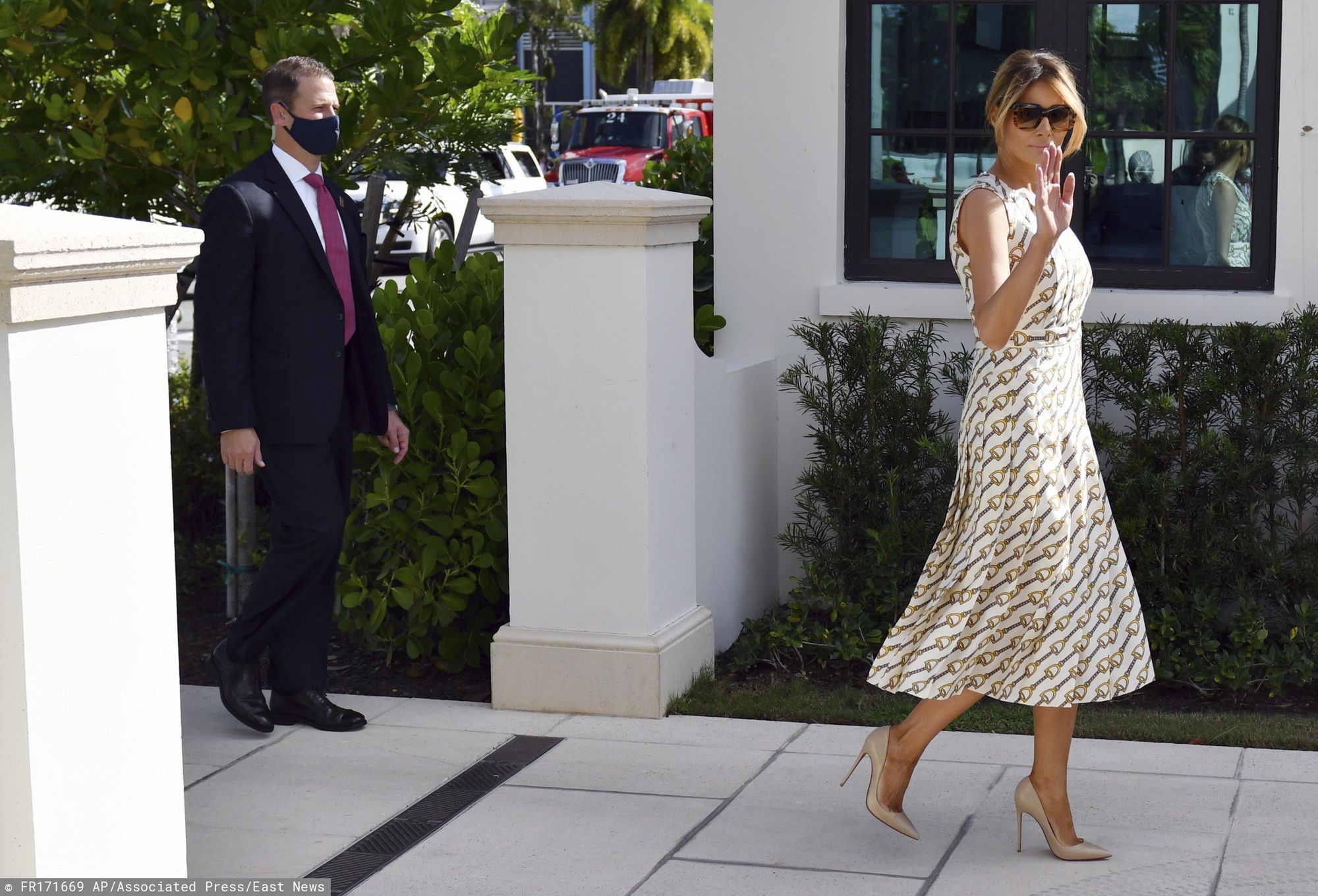Melania Trump idzie zagłosować w wyborach prezydenckich