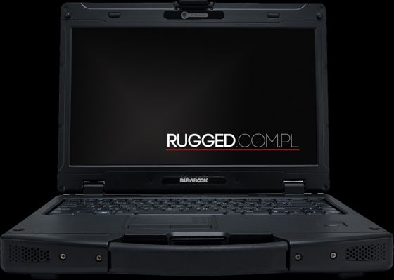 Durabook SA14 SemiRugged laptop wzmocniony widok front