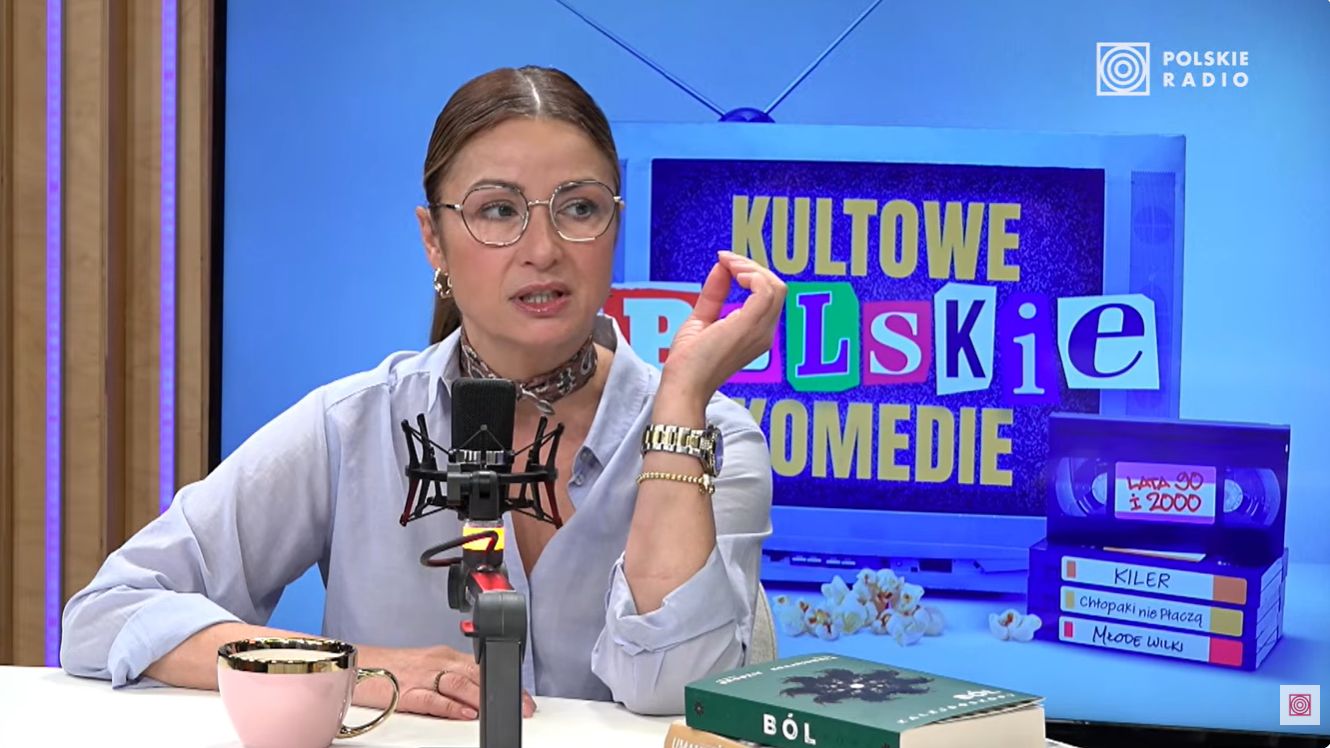 Joanna Brodzik w podcaście "Kultowe Polskie Komedie"
