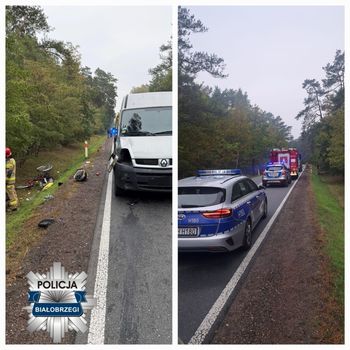 Wyśmierzyce: Śmiertelne potrącenie rowerzystki przez busa. Trwa wyjaśnianie przyczyn i okoliczności wypadku