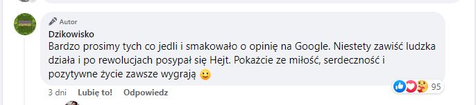 Apel właścicieli Dzikowiska