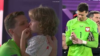 Scena meczu: Wojciech Szczęsny pociesza zapłakanego Liamka po porażce z Francją! (ZDJĘCIA)