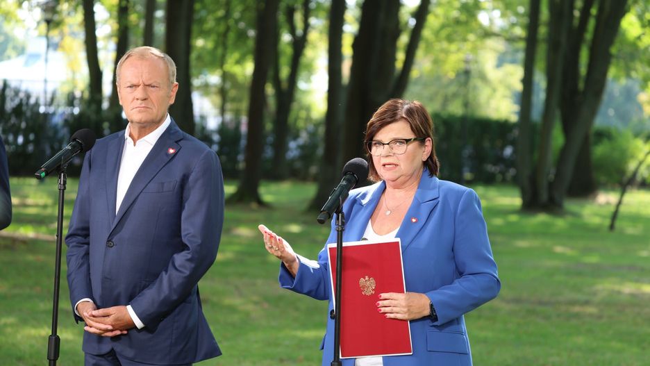 Donald Tusk daje kredyt zaufania Izabeli Leszczynie