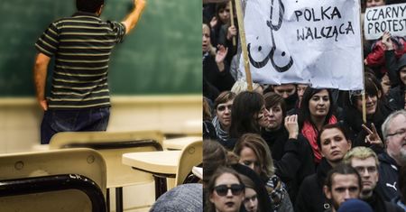 Doniósł na nauczycielki z "Czarnego Protestu" i STRACIŁ PRACĘ, bo okazało się, że jest... ZŁODZIEJEM!
