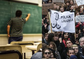 Doniósł na nauczycielki z "Czarnego Protestu" i STRACIŁ PRACĘ, bo okazało się, że jest... ZŁODZIEJEM!