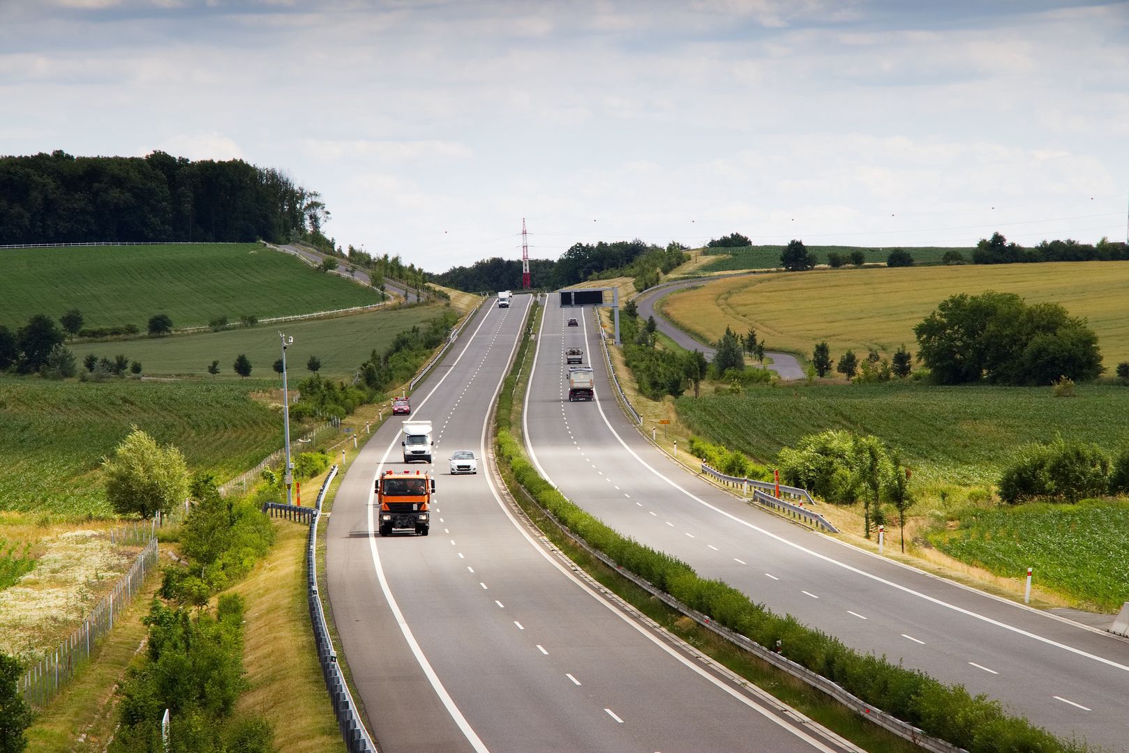 czechy, autostrada, droga