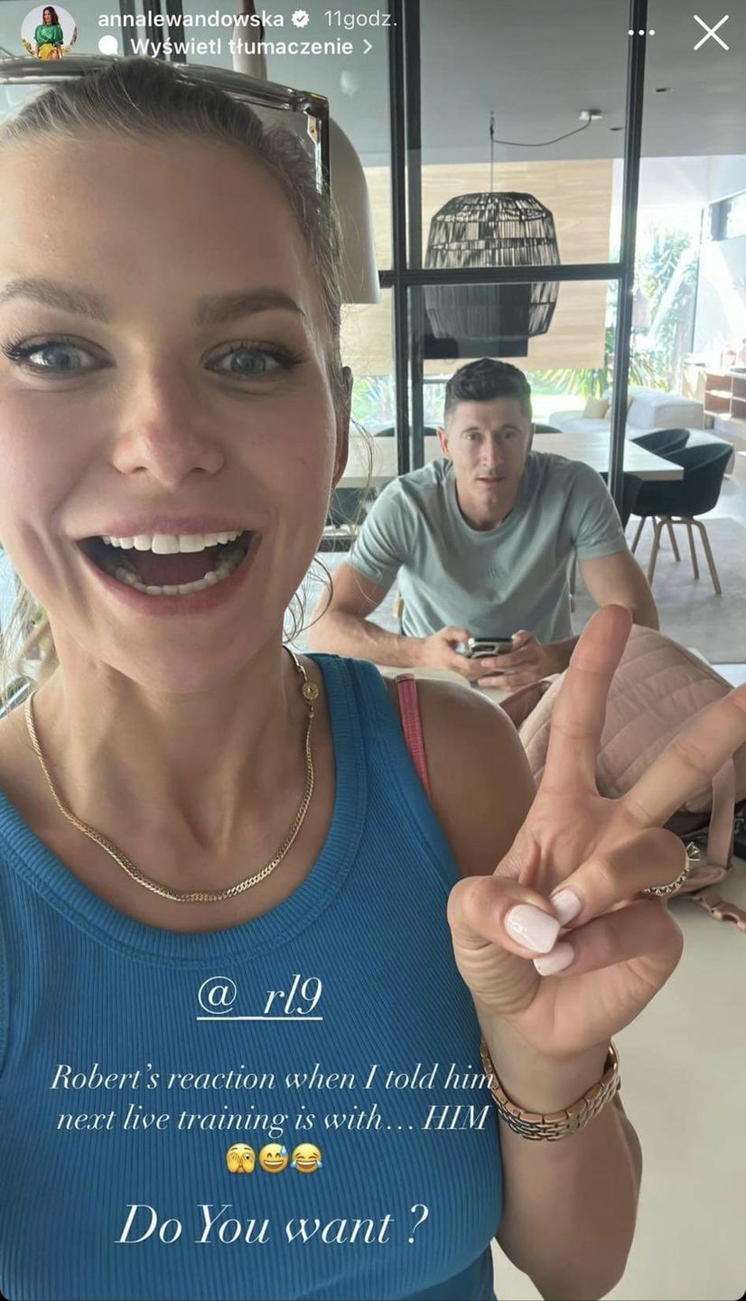 Anna Lewandowska i Robert Lewandowski