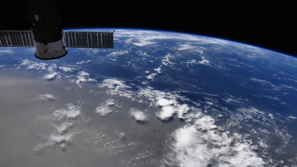 Astronauta opublikował fotografię wykonaną w kosmosie. 