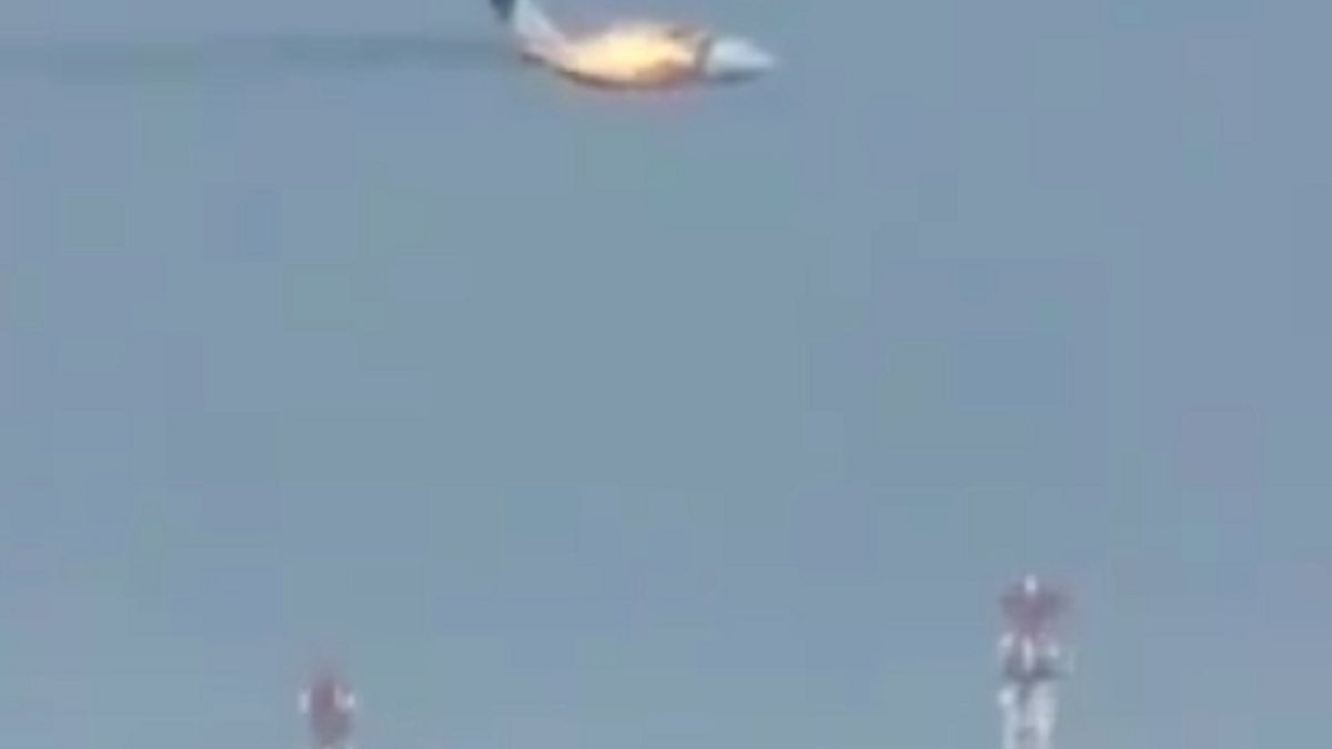 Rozbił się rosyjski samolot wojskowy. 