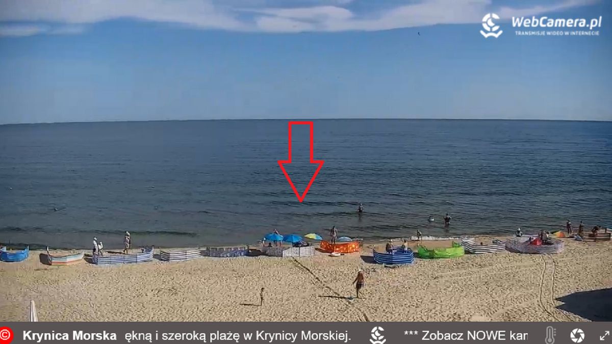 Plaża w Krynicy Morskiej