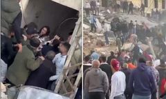 Katastrofa budowlana w Trypolisie. Trwa akcja ratunkowa