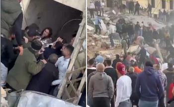 Katastrofa budowlana w Trypolisie. Trwa akcja ratunkowa