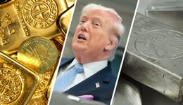 Srebro i złoto mocno w górę. Reakcja rynków na rozejm USA i Iranu