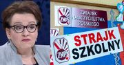 Zalewska uspokaja strajkujących nauczycieli: "Rozpoczęliśmy podwyżki"