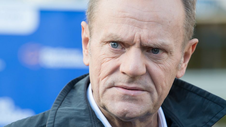 Wybory powszechne w Platformie Obywatelskiej23.10.2021 Sopot Wybory przewodniczacego partii przewodniczacych regionow oraz struktur powiatowych Glosowanie Donalda Tuska  Fot. Wojciech Strozyk/REPORTER
N/z: Donald TuskWojciech Strozyk/REPORTER