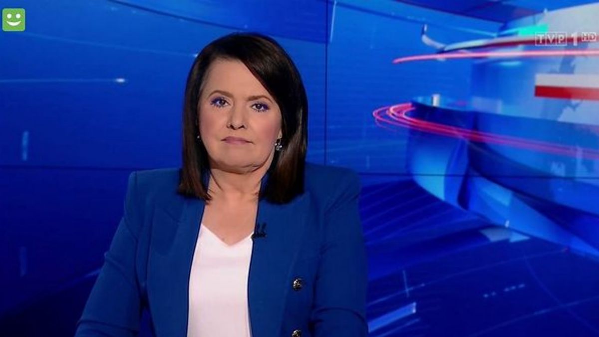 Danuta Holecka, szefowa "Wiadomości" 