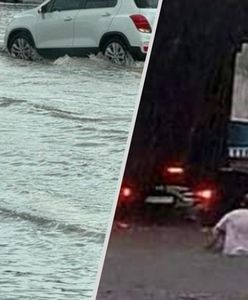 Ulewa i gradobicie w Chorwacji. Samochody spływały ulicami