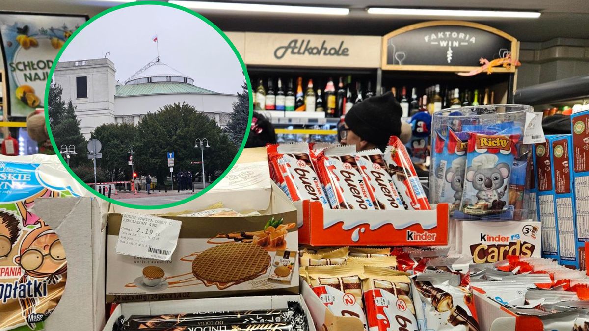 W okolicach Sejmu są dwa sklepy. Co w nich kupują posłowie?