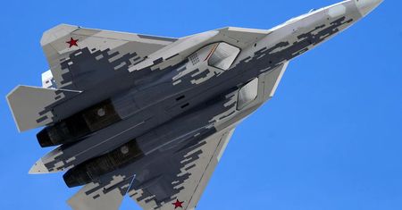 Ulepszone Su-57 nad Ukrainą. To najnowocześniejsze samoloty Rosjan