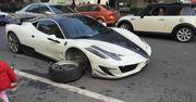Mansory Ferrari 458 Siracusa poważnie uszkodzone w Chinach