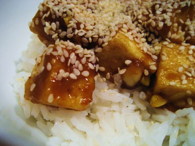 Tofu w sezamie