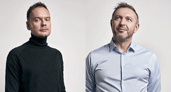 Szymon Domżał i Tomasz Waligóra w kadrze zarządzającej Pathfinder 23