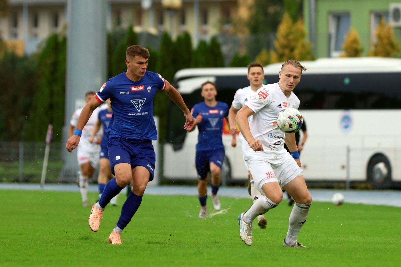 III liga. Broń Radom wygrywa z Wigrami Suwałki