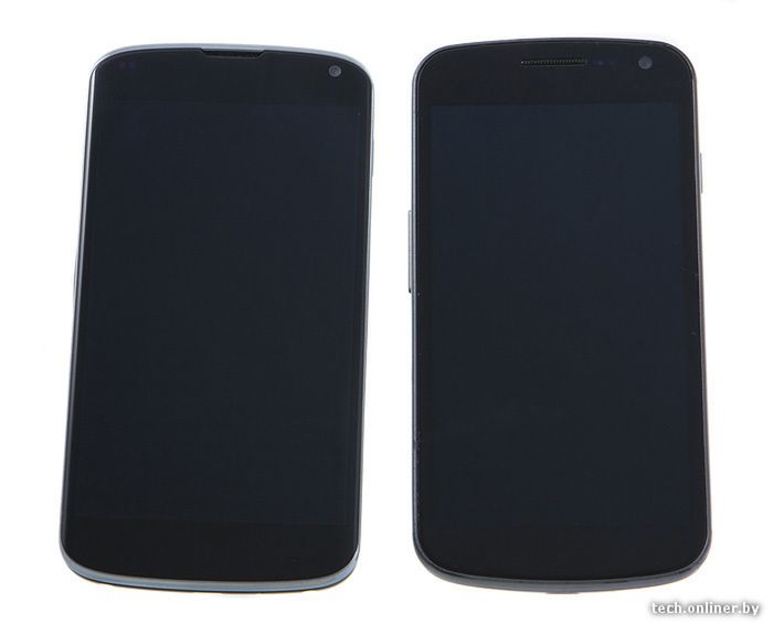 LG Nexus 4 vs Galaxy Nexus | fot. onliner.by