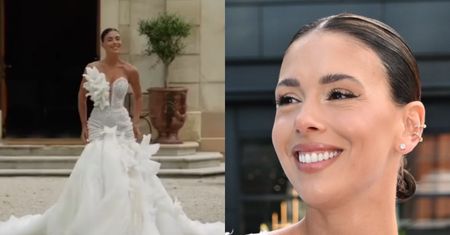 Klaudia Halejcio ujawnia, że jej suknia ślubna powstawała... DWA LATA! "Są rzeczy, których nie da się uszyć w kilka tygodni" (FOTO)