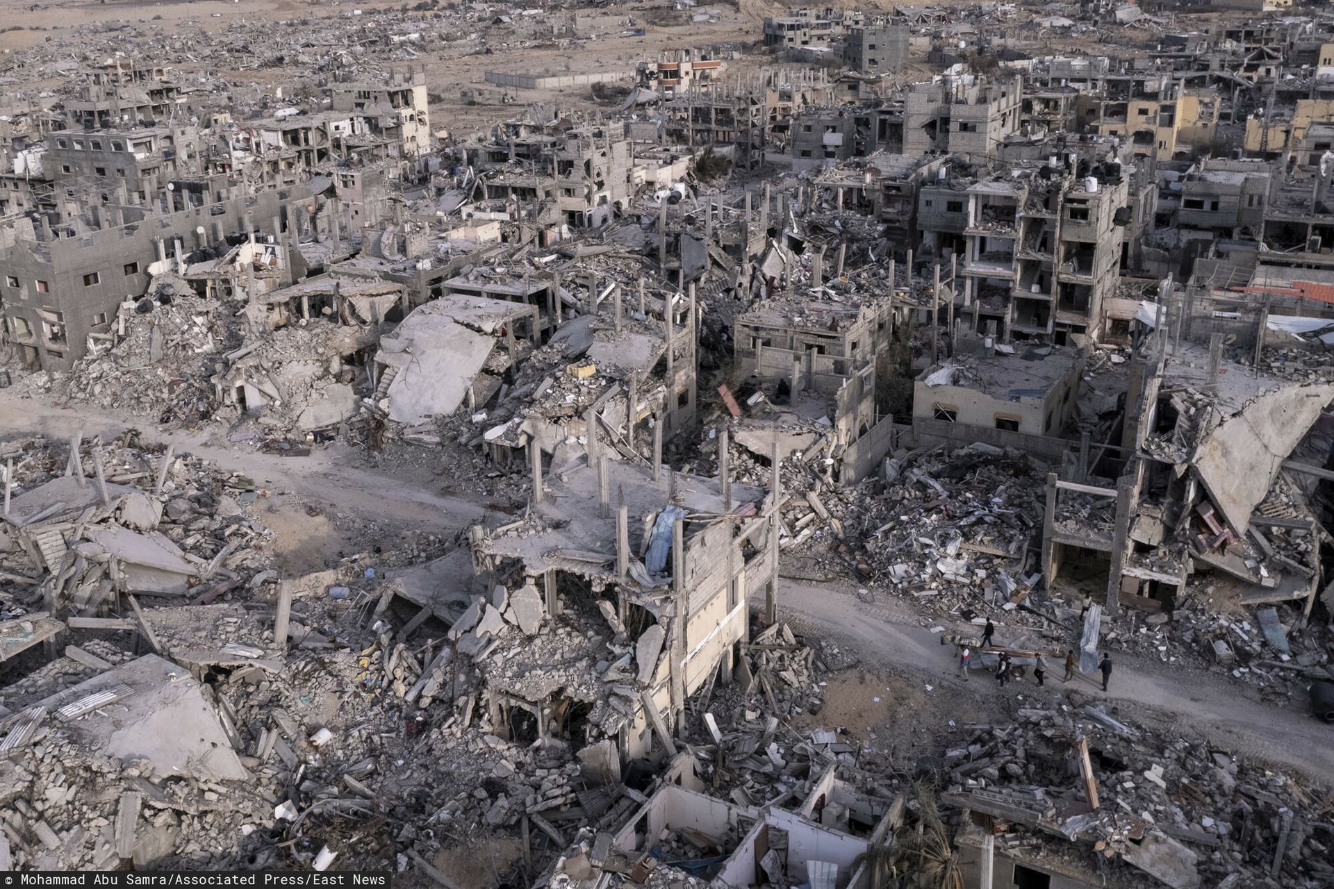 Te miasta w Strefie Gazy już niemal nie istnieją. Skala zniszczeń jest nieporównywalna