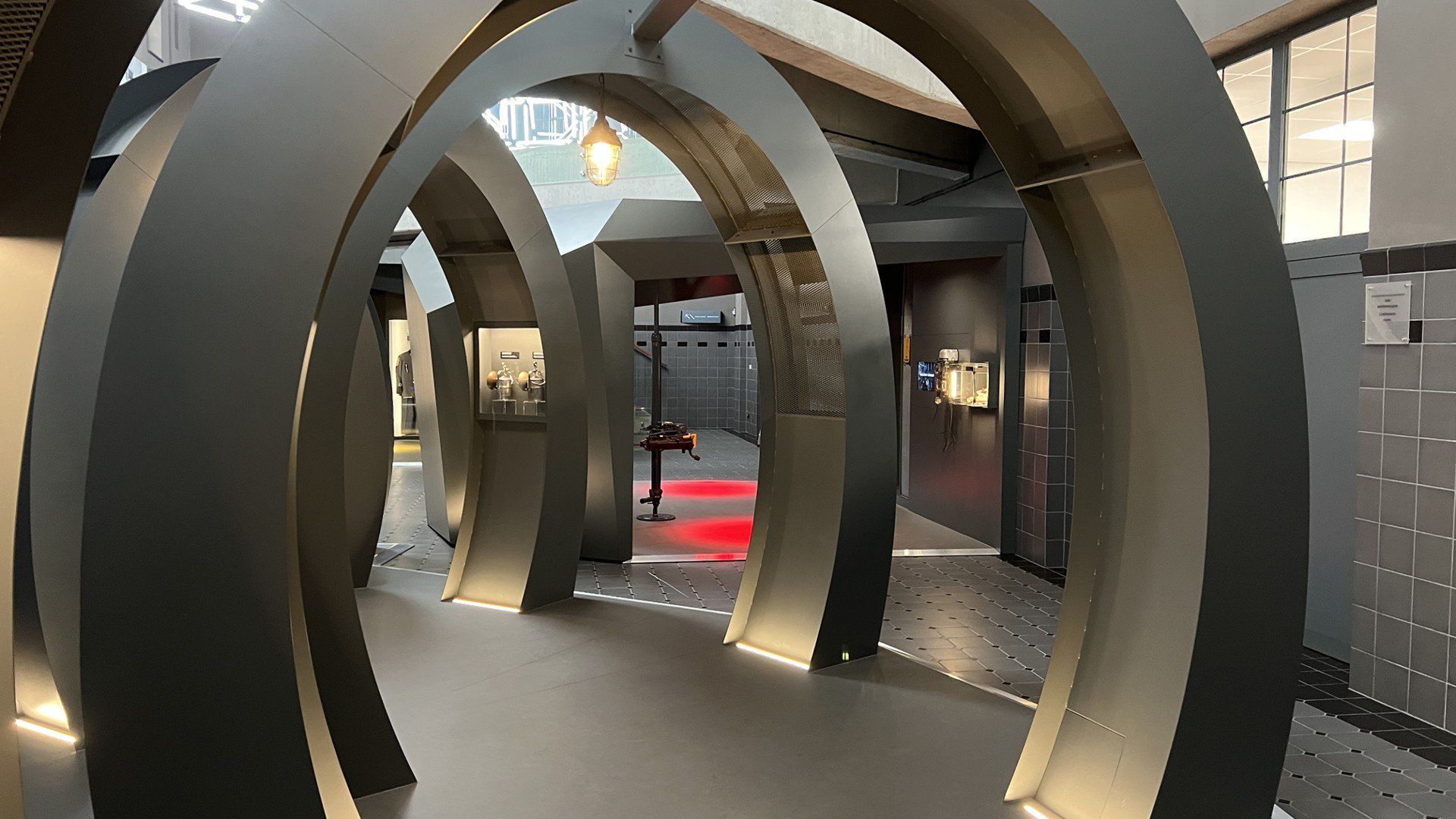 Tak prezentuje się nowa ekspozycja &#34;Górnicza tożsamość Zagłębia&#34;, która powstała w Postindustrialnym Centrum Zagłębiowskiego Górnictwa Węglowego w Muzeum Saturn w Czeladzi