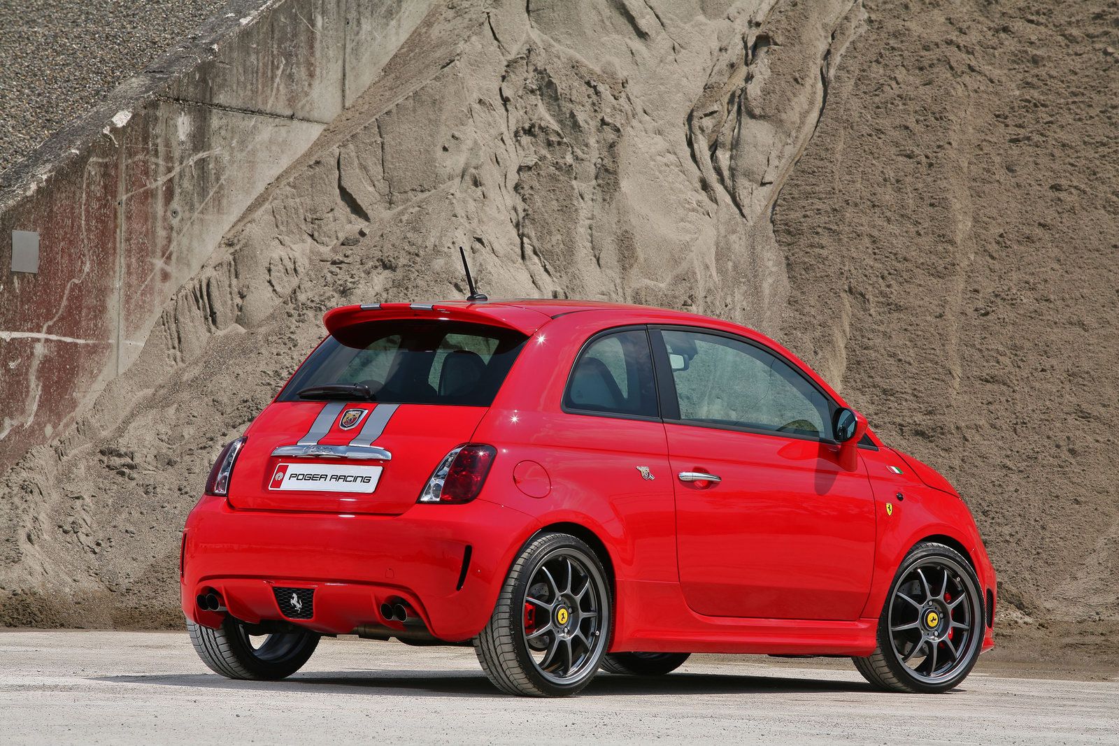 Abarth 500 Ferrari Edition Pogea Racing