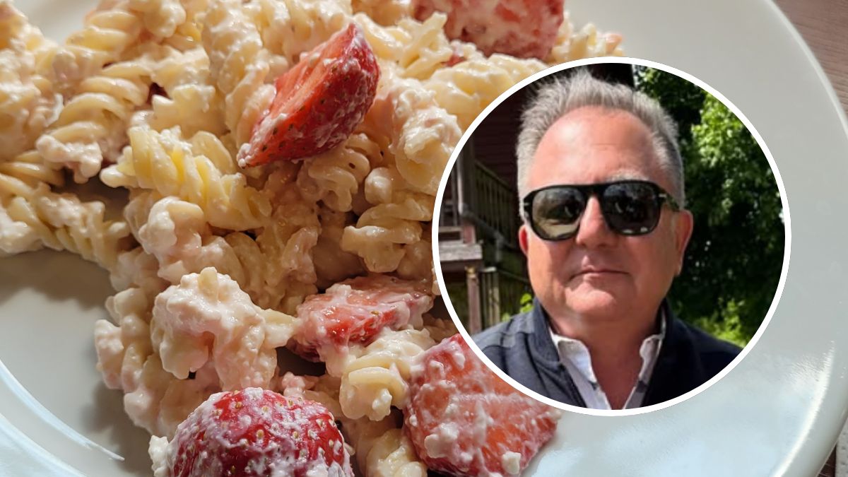 Robert Makłowicz wypowiada się na temat makaronu z truskawkami