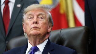 "Nie sądzę". Trump broni Rosji i Chin ws. Iranu