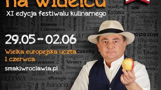 Robert Makłowicz, znany krytyk kulinarny zawsze jest twarzą festiwalu "Europa na widelcu"