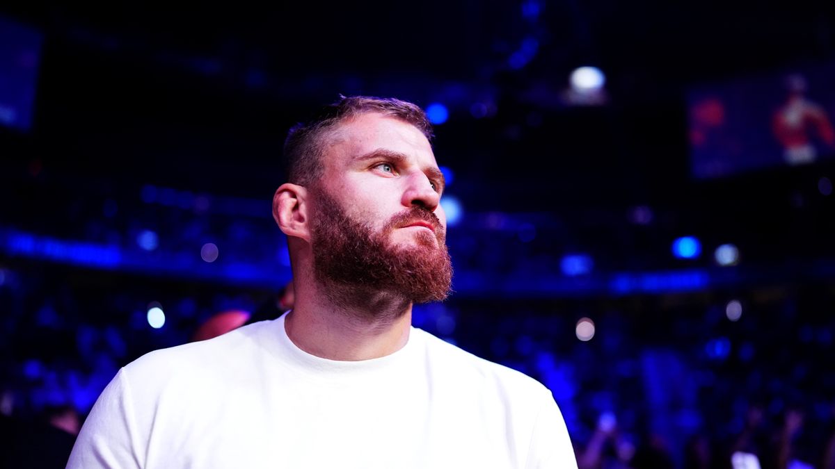 LAS VEGAS, NEVADA - JUNE 29: Jan Blachowicz is seen in attendance during the UFC 303 event at T-Mobile Arena on June 29, 2024 in Las Vegas, Nevada. (Photo by Chris Unger/Zuffa LLC via Getty Images)