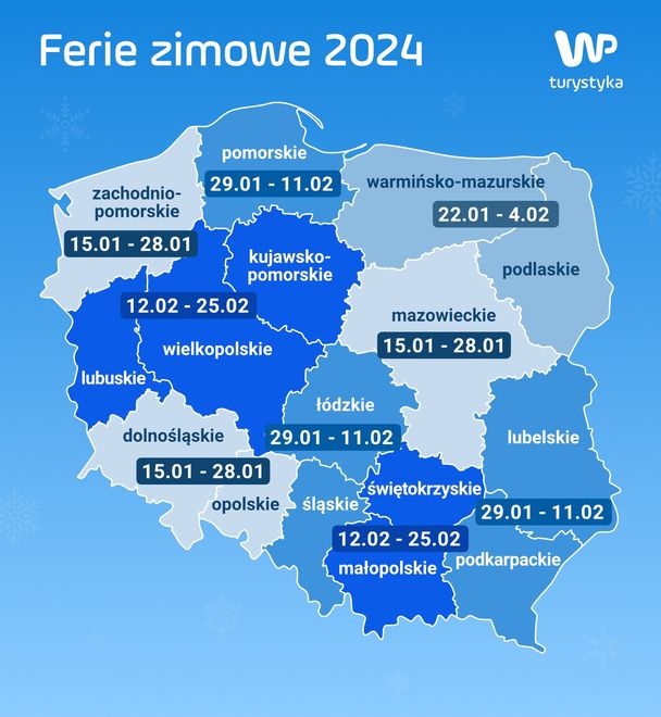 Ferie zimowe 2024 