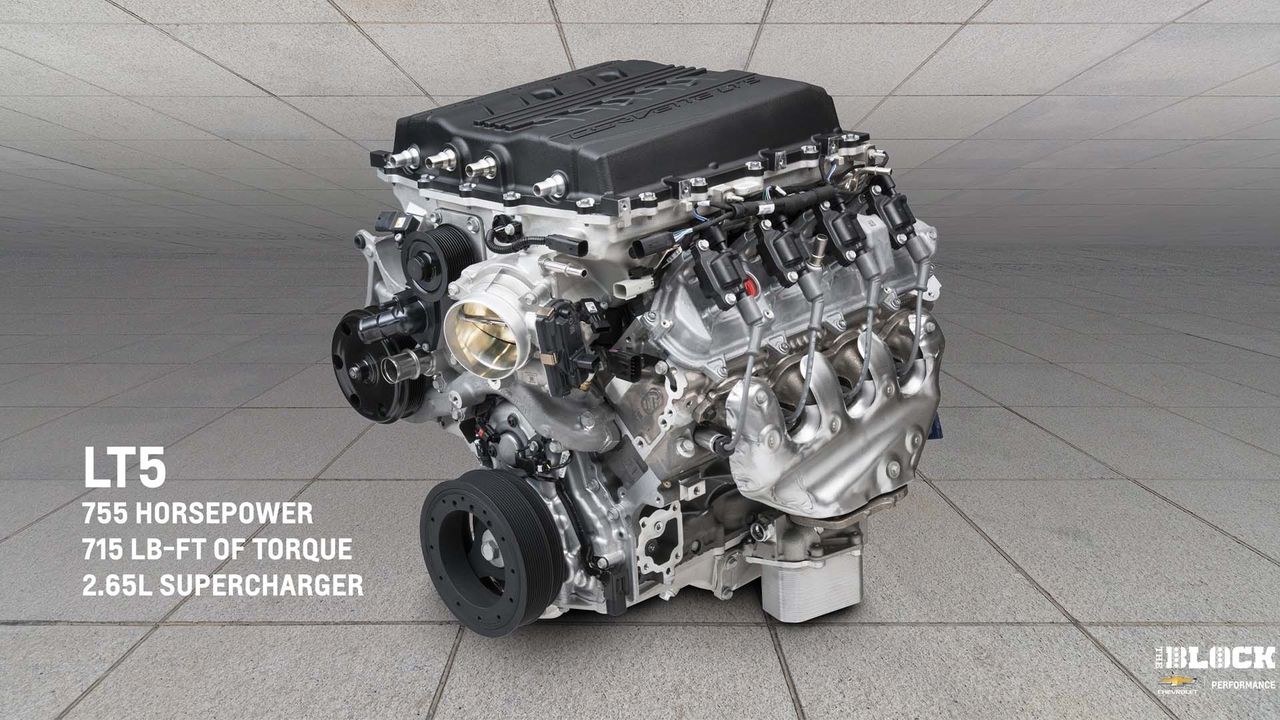 Chevrolet rezygnuje z silnika V8 LT5. Był odpowiedzią na Hellcata