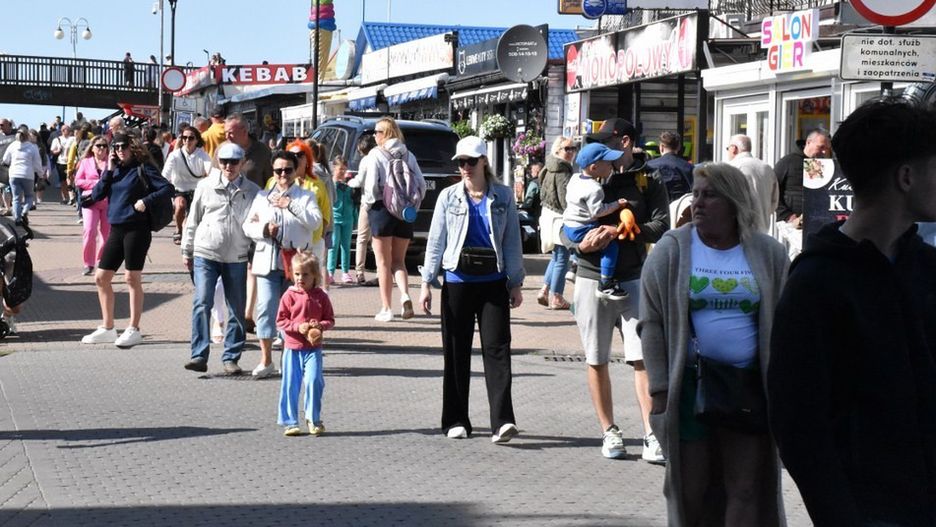 Początek długiego weekendu w Mielnie