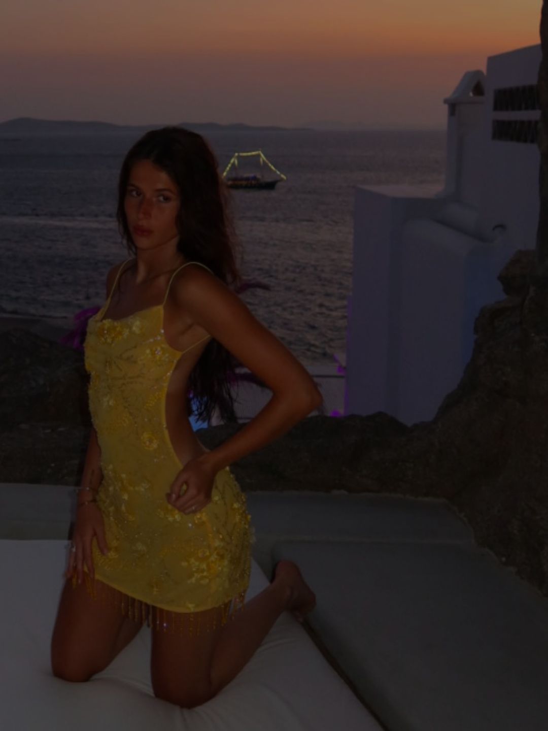 Roksana Węgiel pozdrawia z Mykonos
