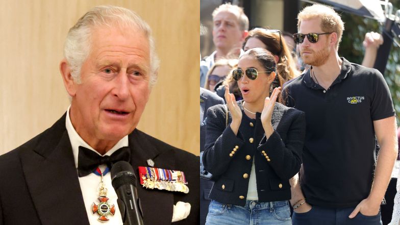 Król Karol III odnosi się do Meghan i Harry'ego w swoim orędziu