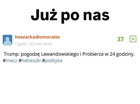 Memy o skandalu z Robertem Lewandowskim i Michałem Probierzem 