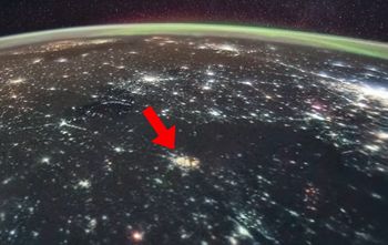 Atak widziany z kosmosu. Nagranie z Międzynarodowej Stacji Kosmicznej