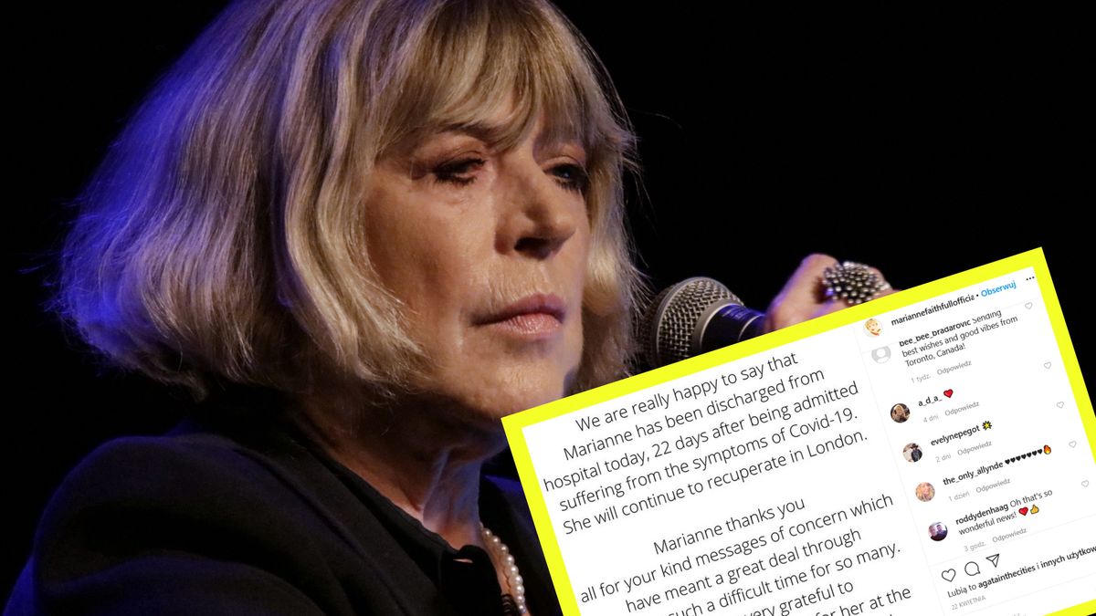 Nowe informacje na temat zdrowia Marianne Faithfull. Była w bardzo złym stanie