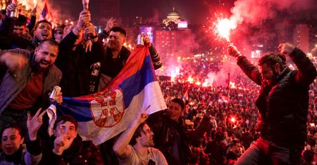 Historyczny moment w Serbii. Tak wyglądał Belgrad po wyborach