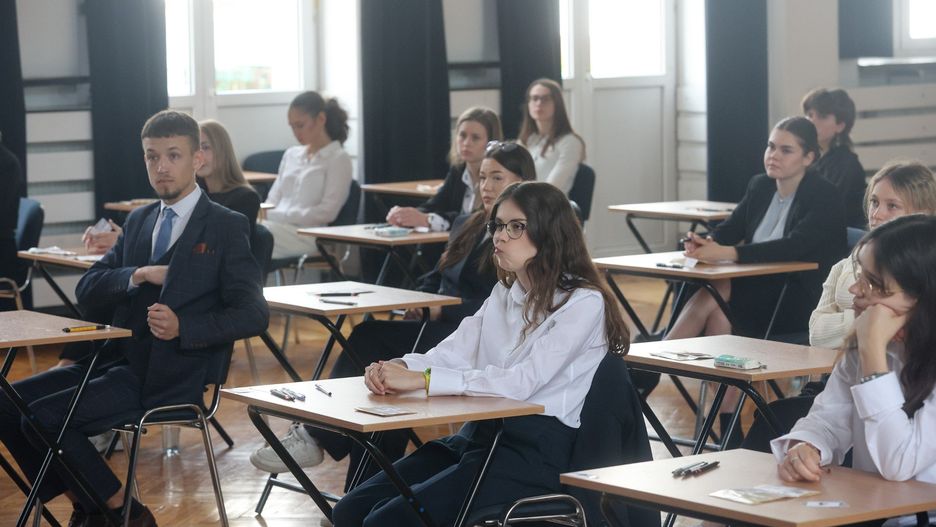 Matura pisemna z języka angielskiego w VI LO w Rzeszowie