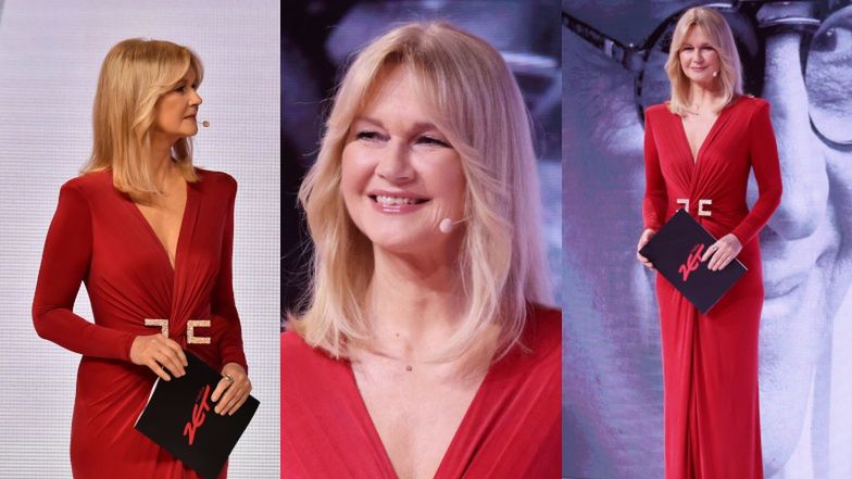 Grażyna Torbicka na gali Nagród Radia Zet